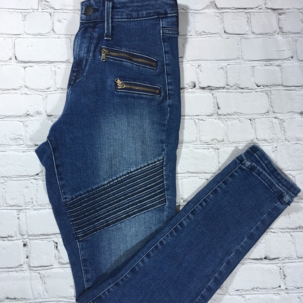 Massimo high rise skinny jeans